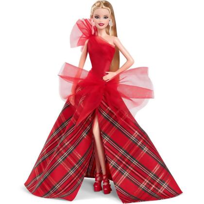 Mattel HRM65 Barbie Signature 2024 Holiday Doll - Blonde