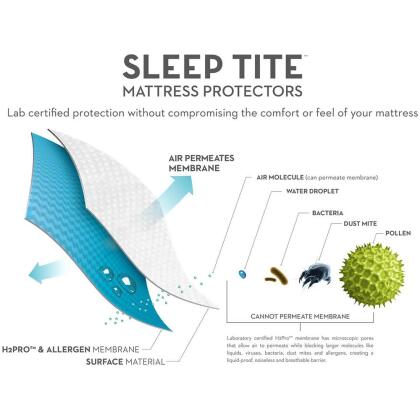 Malouf SL00FFMP Full Prime Terry Mattress Protector alternate image