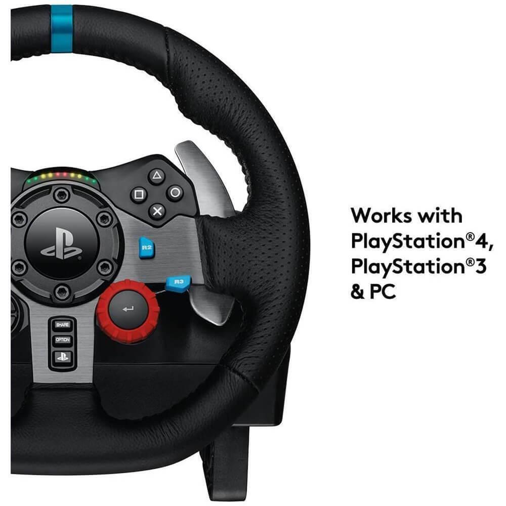 Logitech 941000110 G29 Driving Force Racing Wheel For Playstation 5, Playstation 4 & PlayStation 3 alternate image
