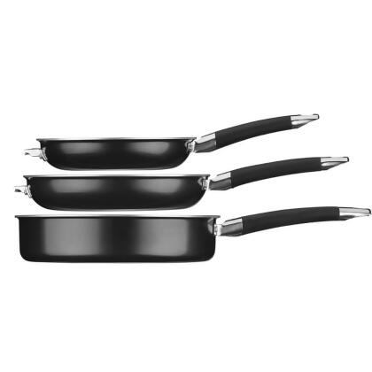 Cuisinart N5112BK Black Smartnest 12 Pieces Aluminum Non Stick Cookware Set alternate image