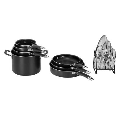 Cuisinart N5112BK Black Smartnest 12 Pieces Aluminum Non Stick Cookware Set alternate image