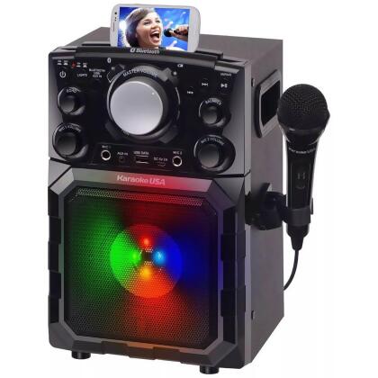 Karaoke USA GQ410 Portable MP3 Karaoke Player with Bluetooth alternate image
