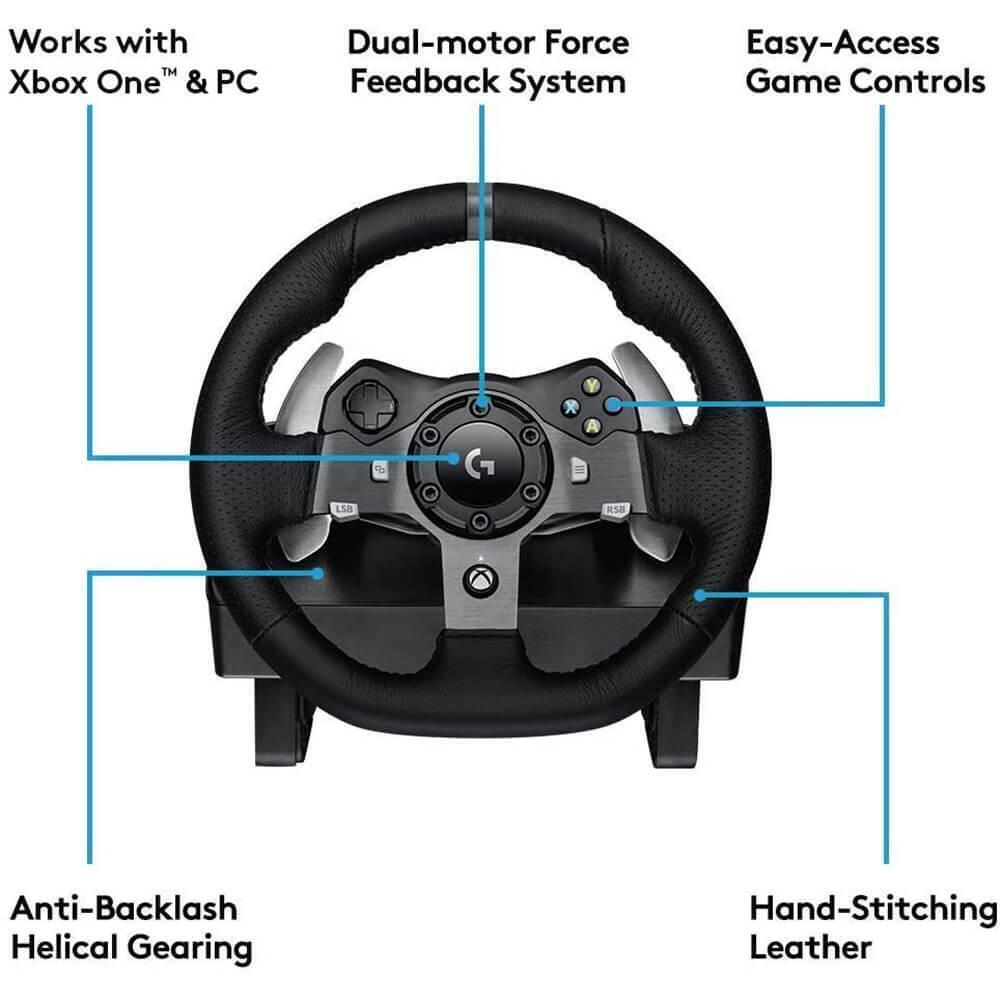 Logitech 941000121 G920 Driving Force Racing Wheel for Xbox Series X|S, Xbox One and Windows alternate image