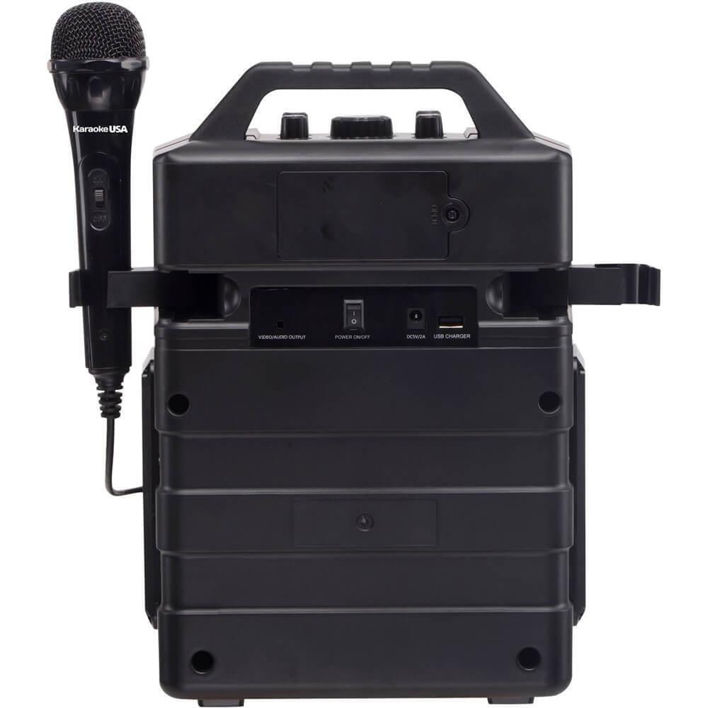 Karaoke USA SD520 MP3 Portable Karaoke System - Black alternate image