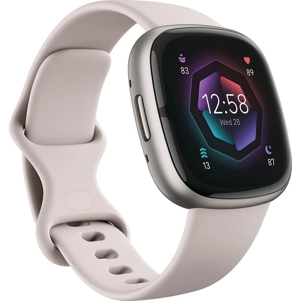 Fitbit FB521SRWT Sense 2 Advanced Health Smartwatch - Platinum alternate image