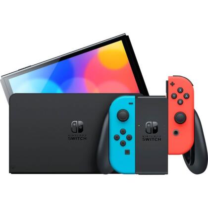 Nintendo NSWOLEDRDBLU Switch - OLED Model Neon Blue/Neon Red Set alternate image