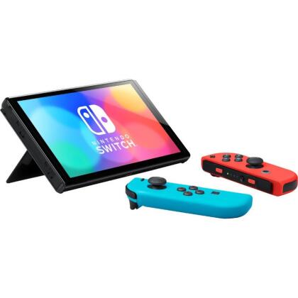 Nintendo NSWOLEDRDBLU Switch - OLED Model Neon Blue/Neon Red Set alternate image