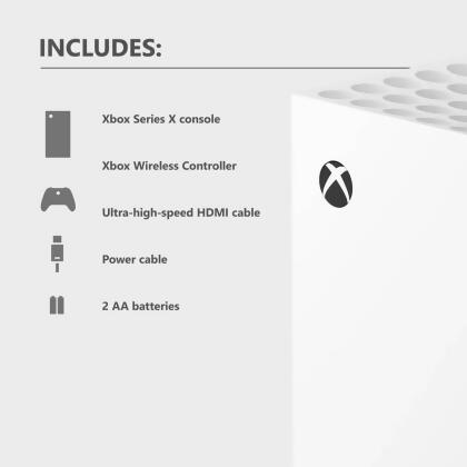 Microsoft XBOXSERXDIG Xbox Series X 1TB Digital Console - White alternate image