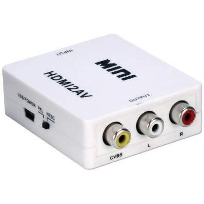 QVS HRCAASR Hdmi To Composite Video - & Stereo Audio Converter alternate image