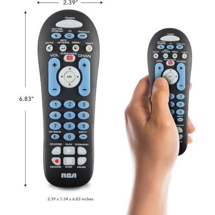 RCA RCR313BE 3-Device Universal Remote Control alternate image