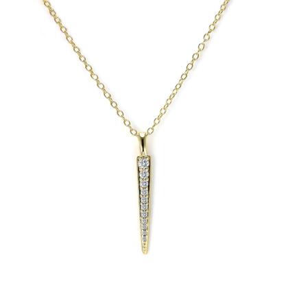 HEIDI - Pave Stick Necklace (SPECIAL)