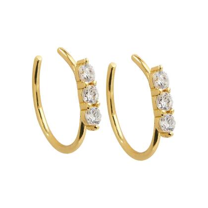 ZARA - 3 Stone Ear Cuff (SPECIAL)
