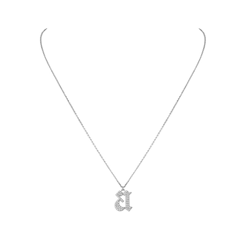 INITIAL – Gothic Letter Necklace alternate image