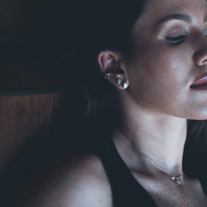 JOSEPHINE – Marquise Stud Earrings alternate image