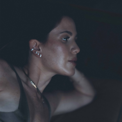 JOSEPHINE – Marquise Stud Earrings alternate image