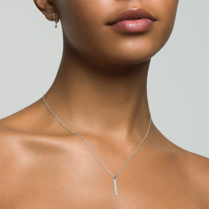 HEIDI - Pave Stick Necklace (SPECIAL) alternate image