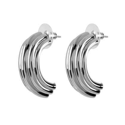 RAYE – Ribbed Earrings alternate image
