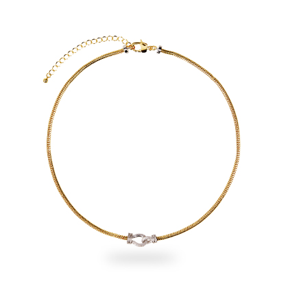 KENNEDY – Classic Stone Link Necklace alternate image