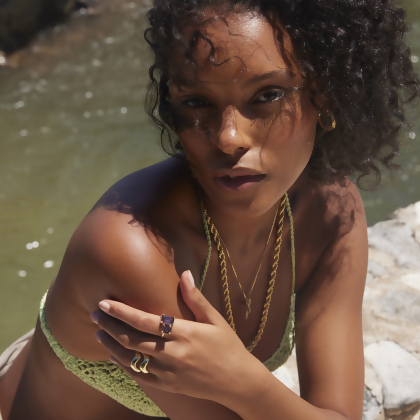 EVELYN &ndash; Dual Stone Chromatic Ring (SPECIAL) alternate image