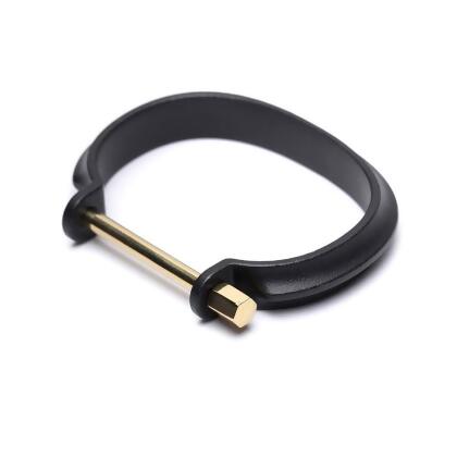 Drilling Lab/ Clamp Bracelet/ 黑金色/ 小款 
