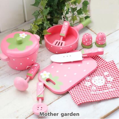 【Mother garden】廚具-10件工具組 野莓經典款 