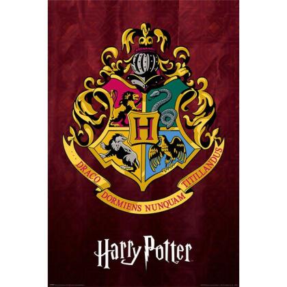 Pyramid International【哈利波特】HARRY POTTER 霍格華茲校徽英國進口海報 