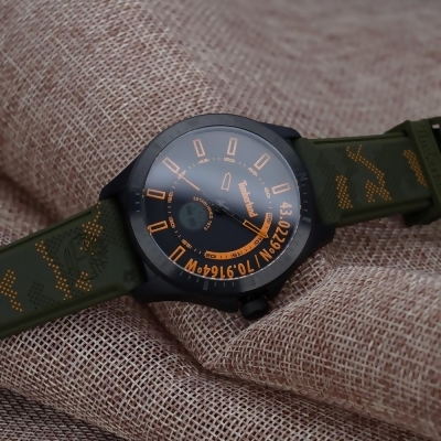 Timberland 天柏嵐 軍事風迷彩大三針手錶-43.5mm TDWGM2101401 