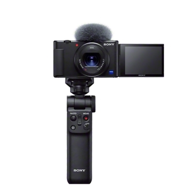SONY 索尼 Digital Camera ZV-1 輕影音手持握把組合 公司貨 黑色 