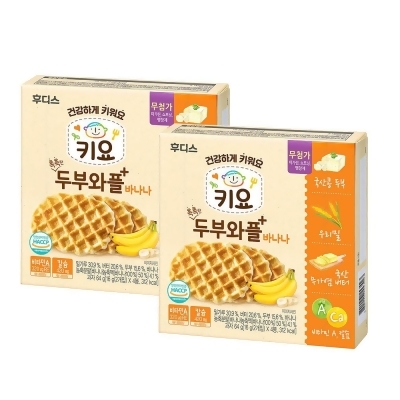 韓國ILDONG FOODIS日東 豆腐鬆餅餅乾-香蕉 2入組 