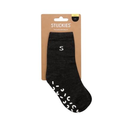 Stuckies羊毛防滑襪/Ash/ 6-12個月