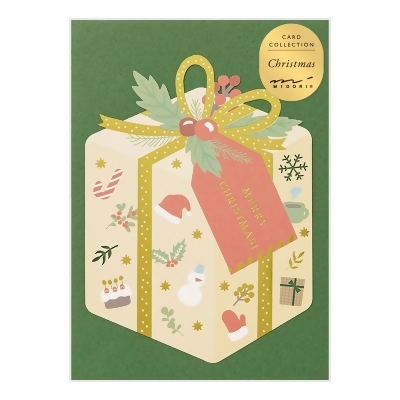 日本 MIDORI 聖誕限定卡片/ 聖誕禮物 