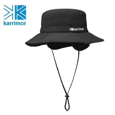 Karrimor lined ear cover保暖刷毛摺耳圓盤帽/ 黑/ L 
