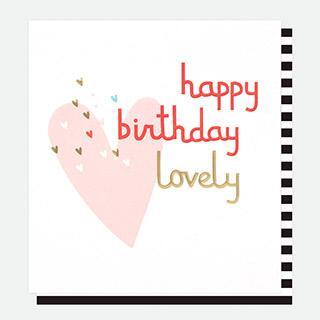 caroline gardner生日賀卡/ 幸福之心 