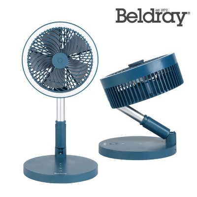 Beldray無線三合一伸縮摺疊風扇/藍 