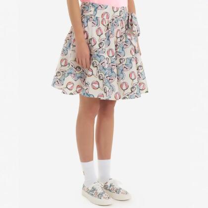MAISON KITSUNÉ 跳舞女孩印花短裙--XS 