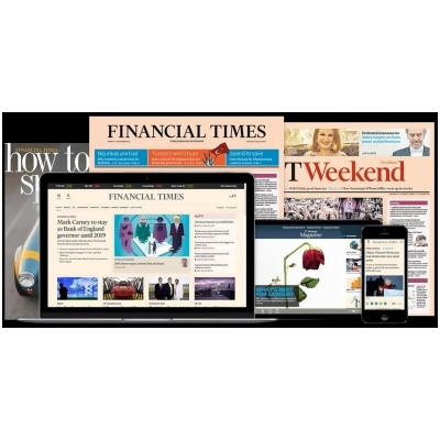 FINANCIAL TIMES金融時報: 訂閱1年期 紙版+網路版 (網路限定) 