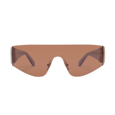 Jimmy Fairly RATED 太陽眼鏡-流行形狀-棕色 