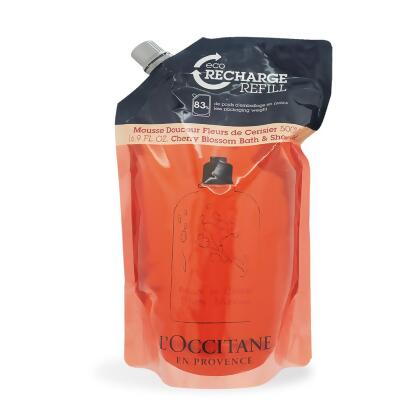 L'OCCITANE 歐舒丹 櫻花沐浴膠補充包(500ml)-平行輸入 