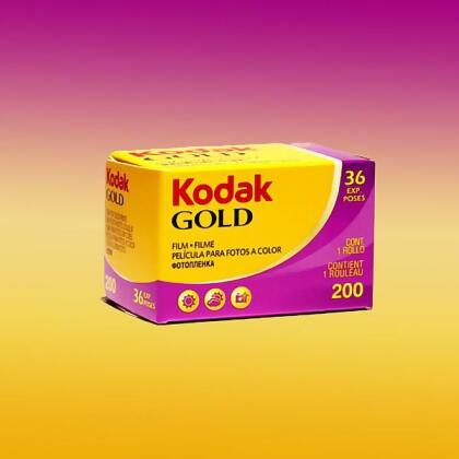 【Kodak 柯達】Gold 200 135底片 36張 底片 彩色負片(3入) 