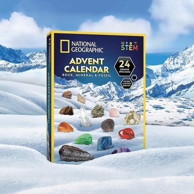 National Geographic國家地理24顆驚喜石禮盒降臨曆 