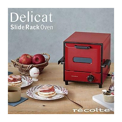 recolte Delicat電烤箱/ 經典紅 