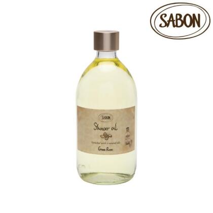 SABON經典沐浴油/ 綠玫瑰/ 500ml 