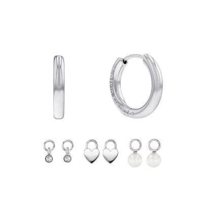 Calvin Klein CK Huggie 3件可換墜耳環組 35700001 