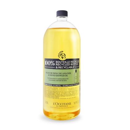 L'OCCITANE 歐舒丹 杏仁沐浴油補充瓶(500ml)-平行輸入 