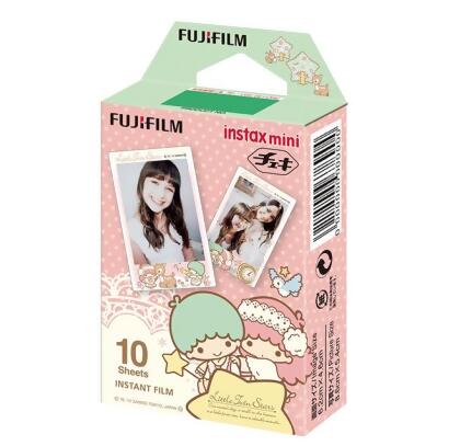 FUJIFILM富士instax mini拍立得底片/ 雙子星KIKILALA/ 1盒組(10張) 