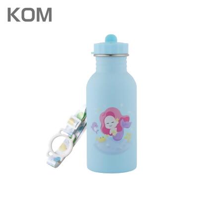 KOM夢想系列兒童隨身水壺/ 500ml/ 美人魚/ 1入 