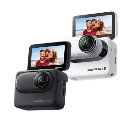 Insta360 GO 3S 拇指防抖相機 64G版本 公司貨/ 星耀黑 贈散熱款主機矽膠套三件組 