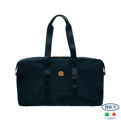 【BRIC'S】 X-Bag 2合1摺疊旅行袋L/ 深藍色 