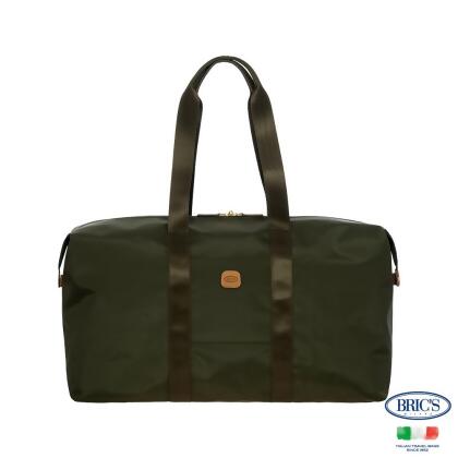 【BRIC'S】 X-Bag 2合1摺疊旅行袋L/ 橄欖綠 