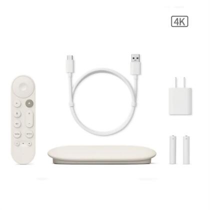 Google TV Streamer 4K 電視盒(支援 Google TV/聯強國際公司貨) 